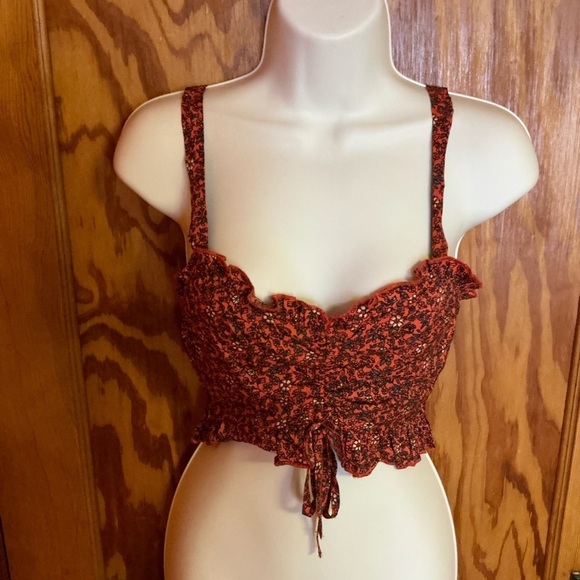 Urban Outfitters Band of gypsies floral crop top - Picture 10 of 12